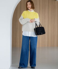 23区 【WEB&一部店舗限定】スエード ボストン バッグ