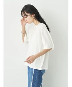 earth music&ecology ＢＯＸシルエットＴ（汗じみ防止）