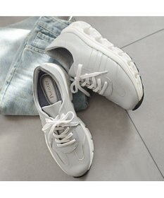 Pointer 日本製 本革 穴開きソールスニーカー