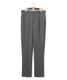 J.PRESS MEN 【定番 / セットアップ対応】マナードシルクホームスパン ガンクラブチェック スラックス ライトグレー系3