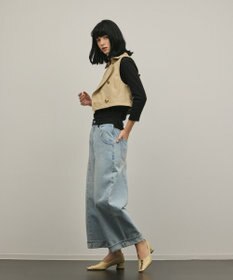 GRACE CONTINENTAL クロップトバレルパンツ