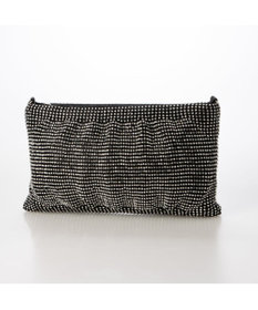 UNBILLION カシュカシュ cachecache / メタリックビーズスクエアミニショルダー