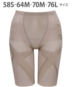 Wing ガードル フルロング丈 【スリムアップパンツ】 はいて歩いてエクササイズ KQ0823 ウイング／ワコール