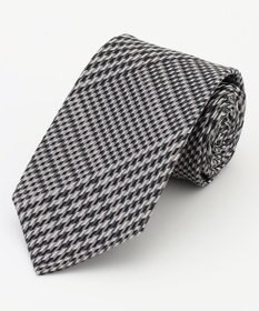 JOSEPH HOMME 【日本製】アブストラクトグレンチェック　ネクタイ ブラウン系3