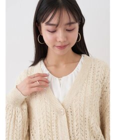 earth music&ecology スラブヤーンスカシカーディガン