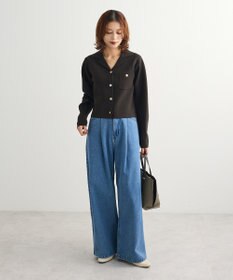 Green Parks ・ｓｗｉｎｇ　ｂｙ　ニット開襟カーディガン