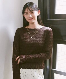 earth music&ecology シャーリングメロープルオーバー