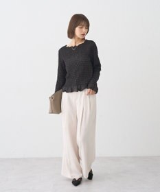 earth music&ecology シャーリングメロープルオーバー