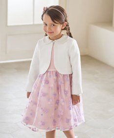 ANY KIDS 花柄刺繍ワンピース