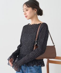 earth music&ecology シャーリングメロープルオーバー