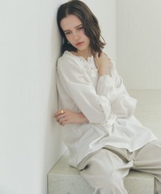 YECCA VECCA フラワーレースブラウス