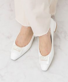 Bridget Birkin 【Bridget Birkin】グリッターパーツパンプス