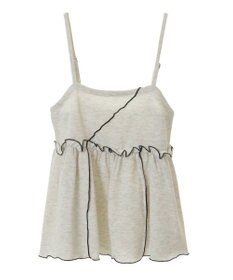 CRAFT STANDARD BOUTIQUE 配色メローキャミトップス