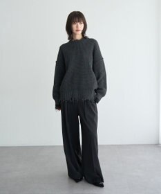 YECCA VECCA 金釦ワイドパンツ