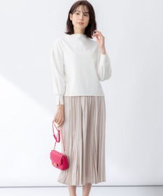 組曲 【WEB限定・2SET】ポンチトップス×プリーツスカートセットアップ