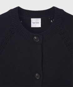 Paul Smith コットンアイレット ショートスリーブ カーディガン