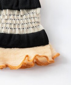 TRICOTE シアーリブニットバッグ