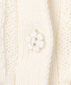 組曲 KIDS 【S-Lサイズ】クロッシェライク　カーディガン