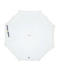 MOONBAT 【遮光/晴雨兼用日傘】POLO RALPH LAUREN(ポロ ラルフローレン) エンブフリル 長傘 遮熱 UV