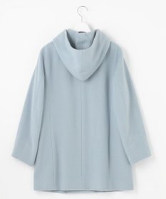 J.PRESS LADIES L ショートビーバー フーデット コート