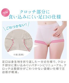 BRADELIS New York 【Yukine inc. 】ゆきねえとろりソフトシルク混ライトショーツ25  履き心地重視の補正ショーツ