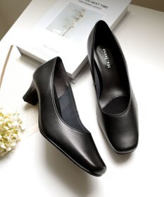 Pointer 日本製 本革プレーンパンプス