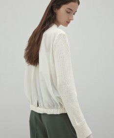 BEIGE， 【洗える・CLUEL 4月号掲載】COMFREY / オーガニックコットンクルーネックニット