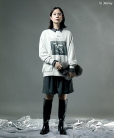 Green Parks ＦＡＮＴＡＳＩＡ／モノクロフォトプリントスウェット