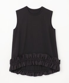 GRACE CONTINENTAL ヘムフリルカットトップ