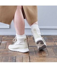 ing <ing>【レイン・スノー対応】レースアップスニーカーブーツ