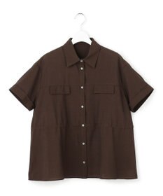 23区 【先行予約/WEB&一部店舗限定】サスティナクールブッチャー ミリタリー シャツジャケット