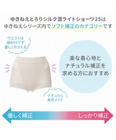 BRADELIS New York 【Yukine inc. 】ゆきねえとろりソフトシルク混ライトショーツ25  履き心地重視の補正ショーツ