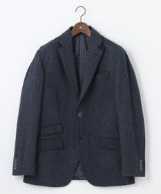 JOSEPH ABBOUD 【リラックスサイズ】ラムウールツィード ジャケット
