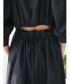 Green Parks AnriettMusee バックカットワークワンピース