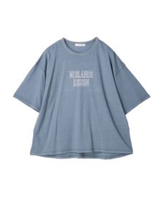 Green Parks ５分袖ピグメントロゴプルオーバー