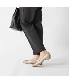 Riz raffinee <Riz raffinee>モチーフ金具付バレエパンプス
