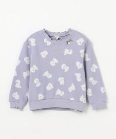 ANY KIDS アニマル 総柄 トレーナー