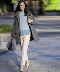 ANY SIS ビューティサーモ2WAYストレッチ テーパードパンツ