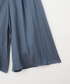 自由区 S 【WEB限定・ウエストゴム・長さ調整可・洗える】ビンテージツイル ギャザーパンツ