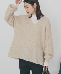 AMERICAN HOLIC ミニシャギーラメニットプルオーバー