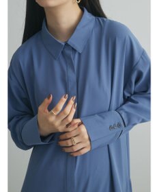 Green Parks armonia．配色シャツワンピース