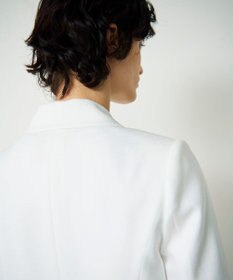 GRACE CONTINENTAL リネンタッチハーフスリーブジャケット