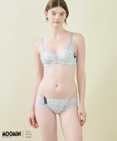 une nana cool 【ムーミン】 MOOMIN * une nana cool  364 レース ノンワイヤーブラ