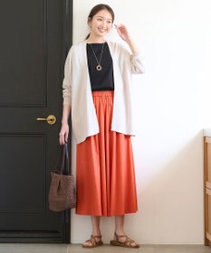 ANY L 【接触冷感/UVケア/アンチピリング】ニットカーディガン