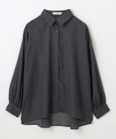 ANY L 【洗濯機可】シアーシャツ