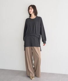 YECCA VECCA 金釦ワイドパンツ