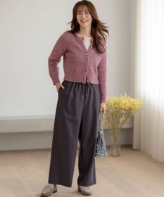 ANY SIS 【前後着用可】スパークルシャギー カーディガン