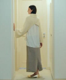 YECCA VECCA サテンロングスカート