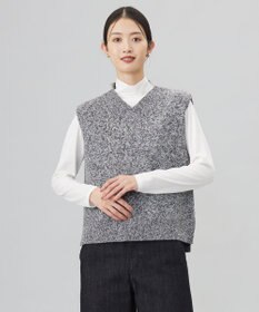 J.PRESS LADIES L 【洗える】MIX COLORED ニット ベスト