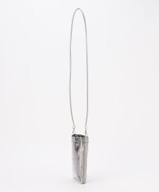 Y'SACCS PVCメタリックショルダーバッグ